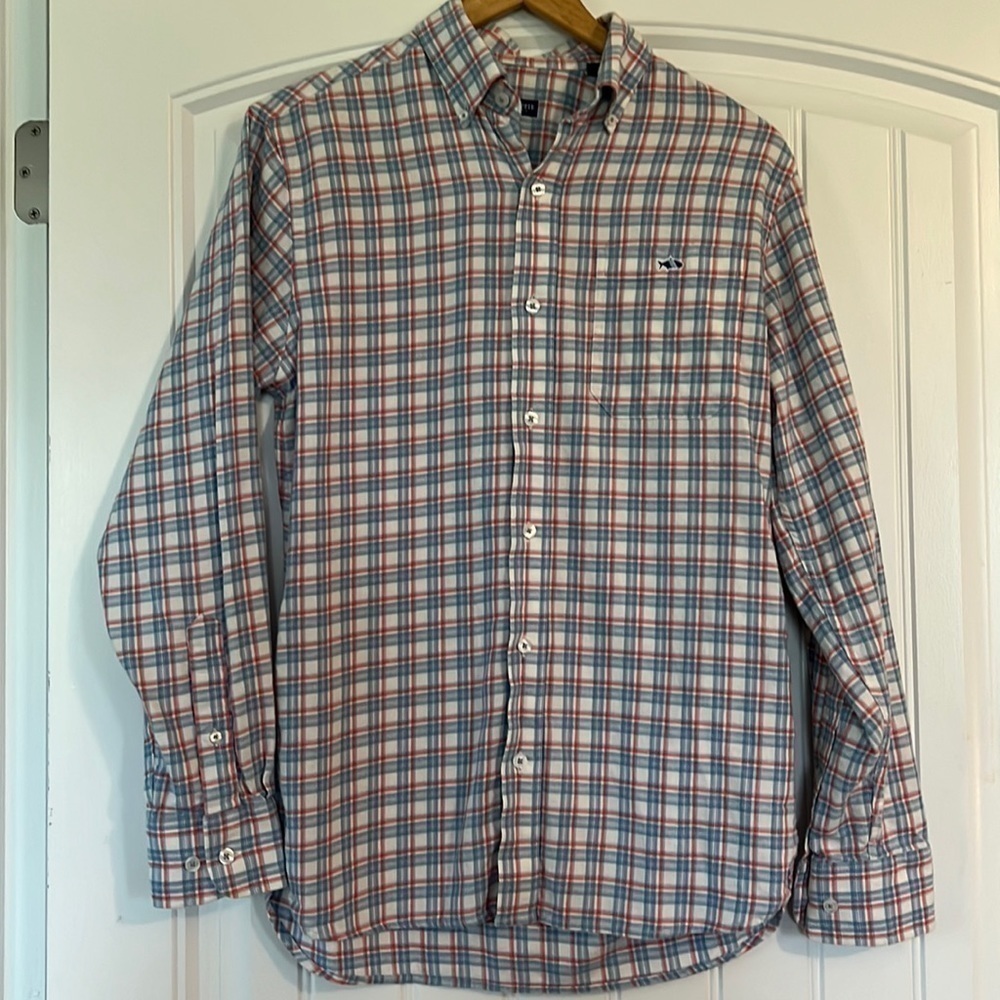 Fish Hippie brushed twill Shirt Size Small